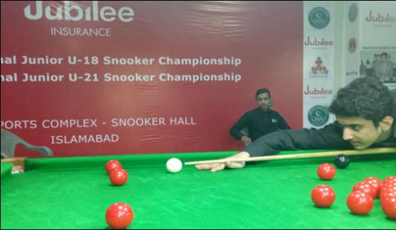 Jubilee Insurance Snoker Mudasar Shaikh And Umer Khan Qualifies For Final