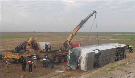 Nine Iraqi Nationals Killed In A Passenger Bus Accident In Turkey