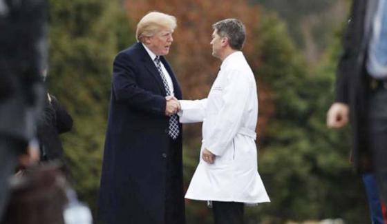 The First Medical Inspection Of The Trump