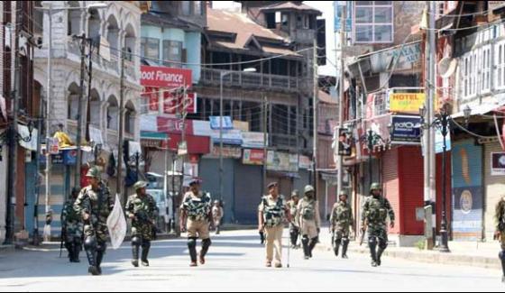 Full Shutter Down In Occupied Kashmir On A Human Rights Violation