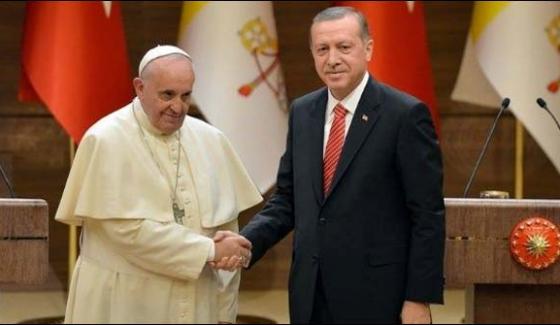 Turk President Erdoğan To Meet Pope Francis In Vatican