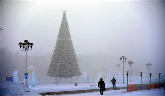 Temperatures In Northern Russia Have Plunged As Low As Minus 68 Degrees C