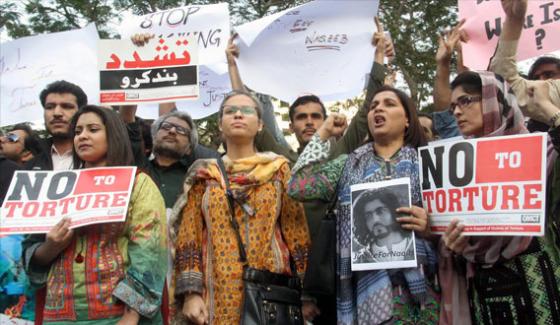 Protest In Various Cities Against Naqib Mehsuds Murder