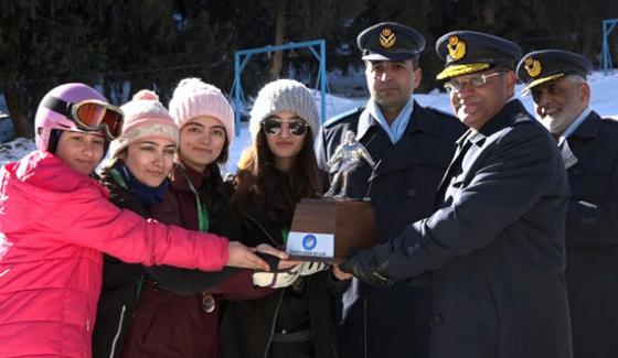 Gilgit Baltistan Scouts Win Saadia Khan Ski Cup