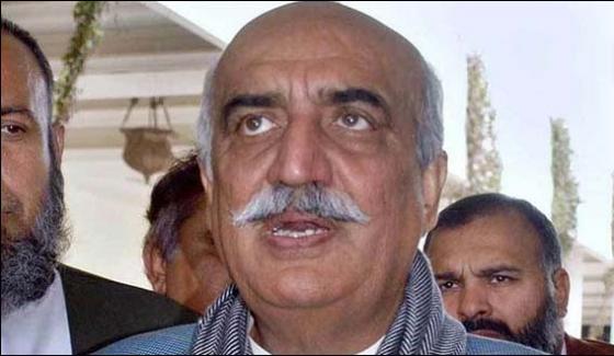 One Who Calls Parliament Bad Does Not Know The Parliament Khursheed Shah
