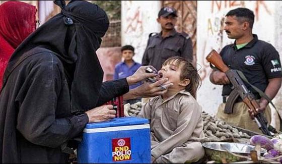 Karachi Inauguration Of First Anti Polio Campaign Of Year 2018