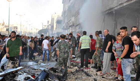 9 People Killed In Damascus Mortar Attack