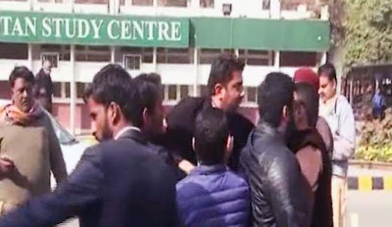 Students Clash In Punjab University Fir Entered