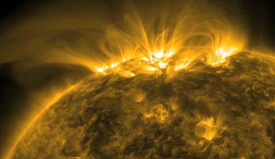 Solar Waves Rise Due To Changing In Magnetic Structures