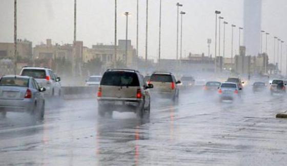 Heavy Rain In The Northern Provinces Of Saudi Arabia