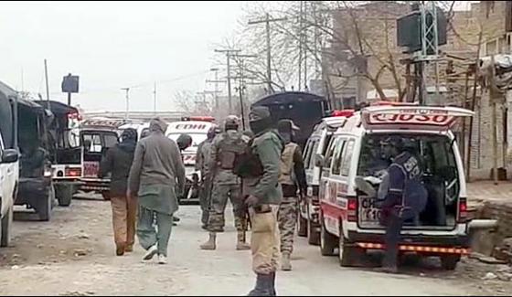 Funeral Prayers Of Four Security Personnel Martyrs In Quetta