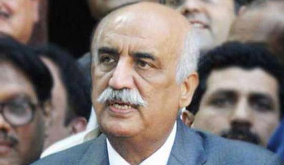 Interior Ministry Implementing Nab Letter Khursheed Shah