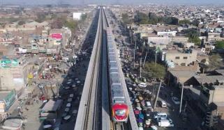 Orange Line Metro Train Runs On Trial Basis In Lahore