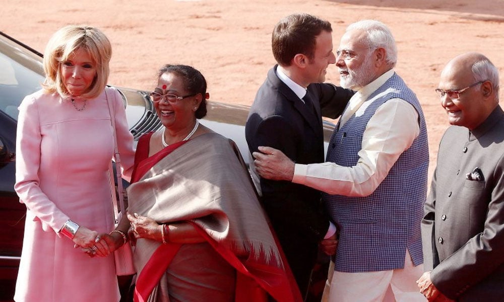 بھارت و فرانس کے مابین دفاعی معاہدے پر دستخط