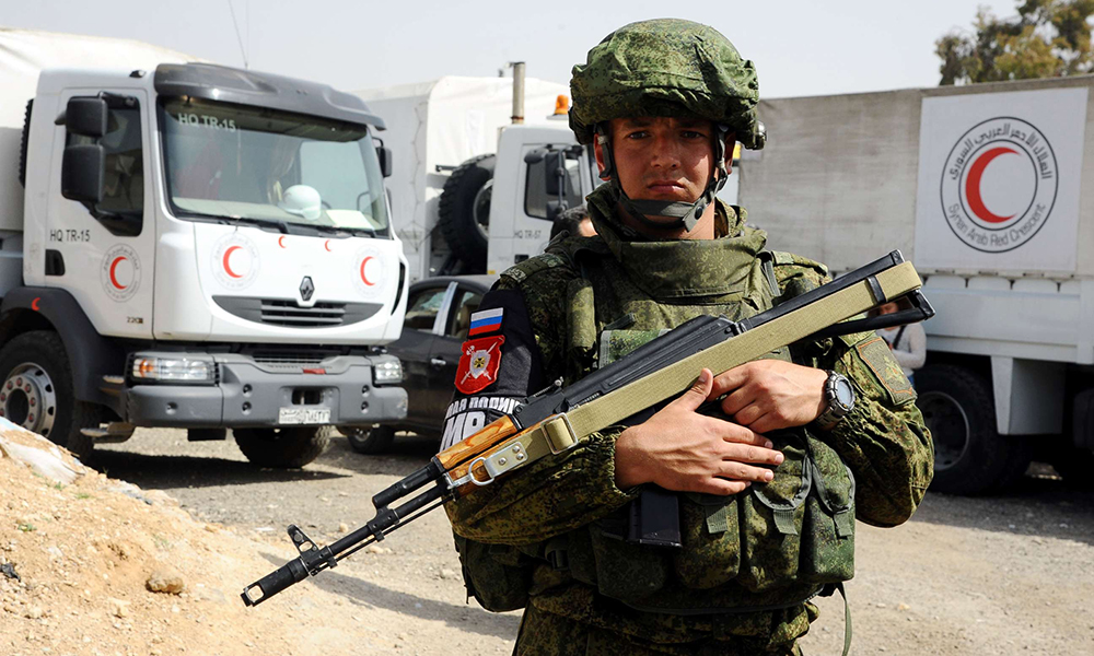 غوطہ سے 52 محصور شہری محفوظ علاقے میں منتقل 