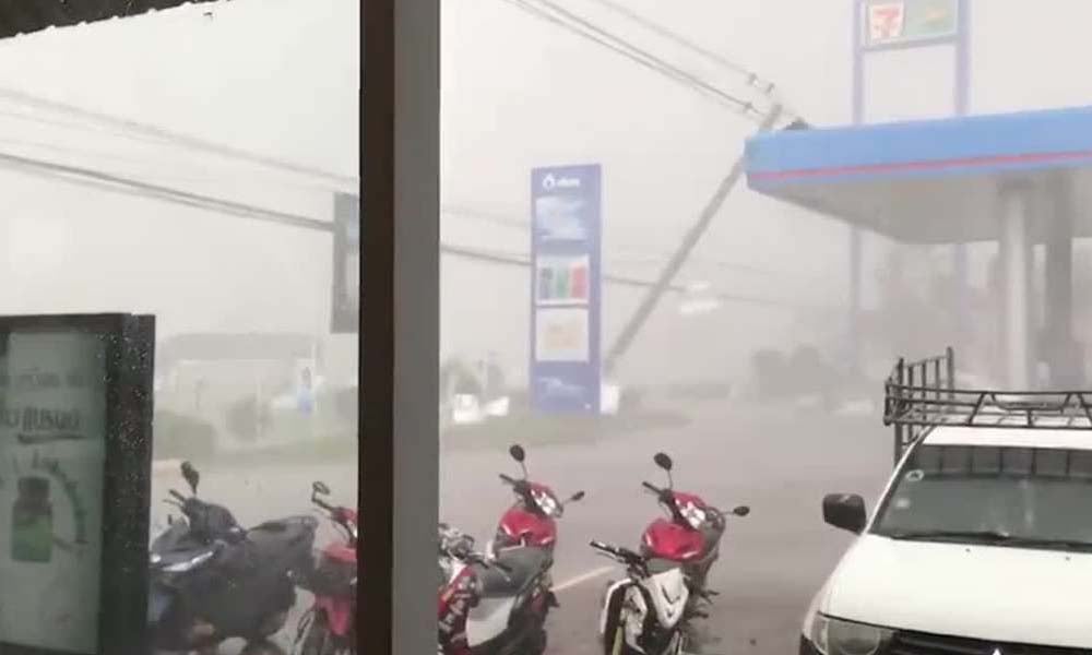 تھائی لینڈ میں خطرناک طوفانی ہواؤں کا راج