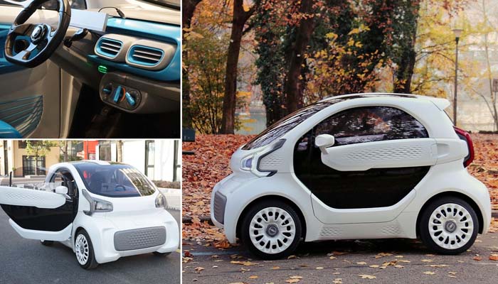دنیا کی پہلی تھری ڈی پرنٹڈ گاڑی متعارف