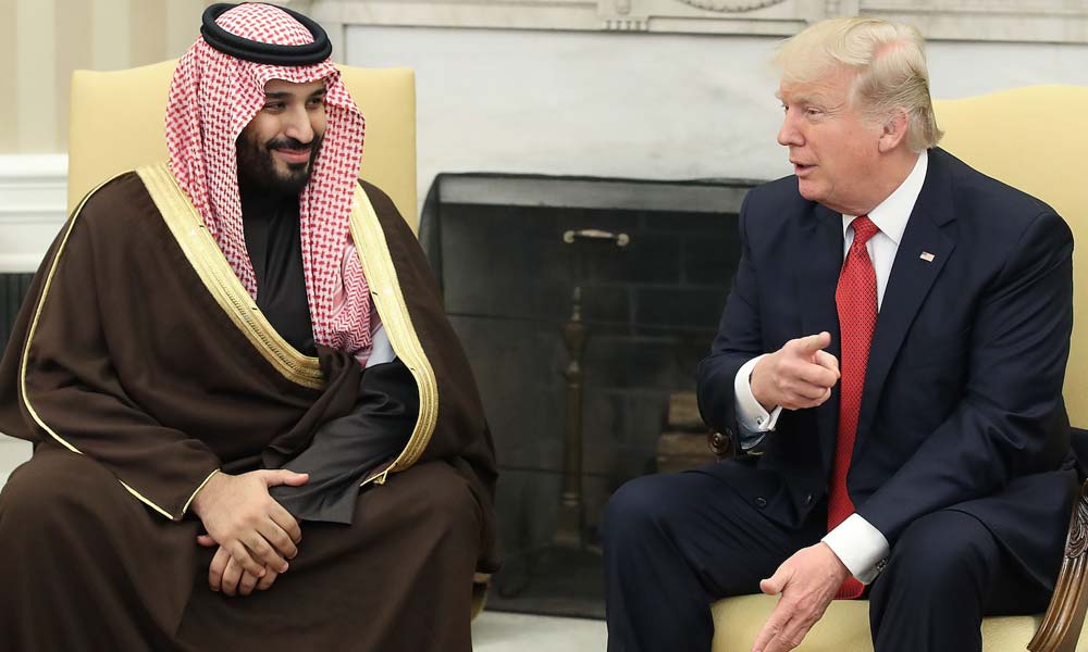 سعودی ولی عہد اور ٹرمپ کی اہم ملاقات کل ہوگی