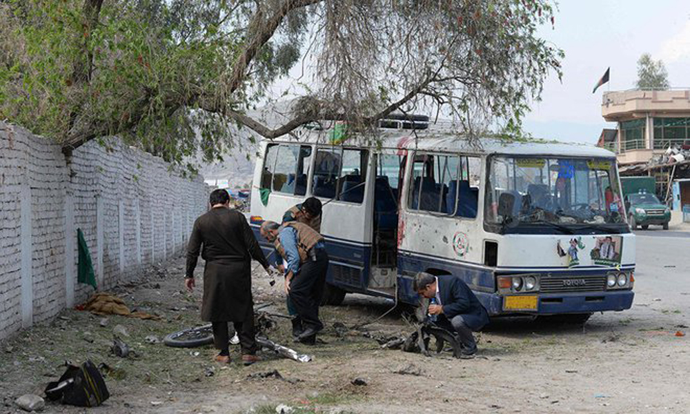 افغانستان: دو بم دھماکوں میں 4افراد ہلاک ، 15زخمی