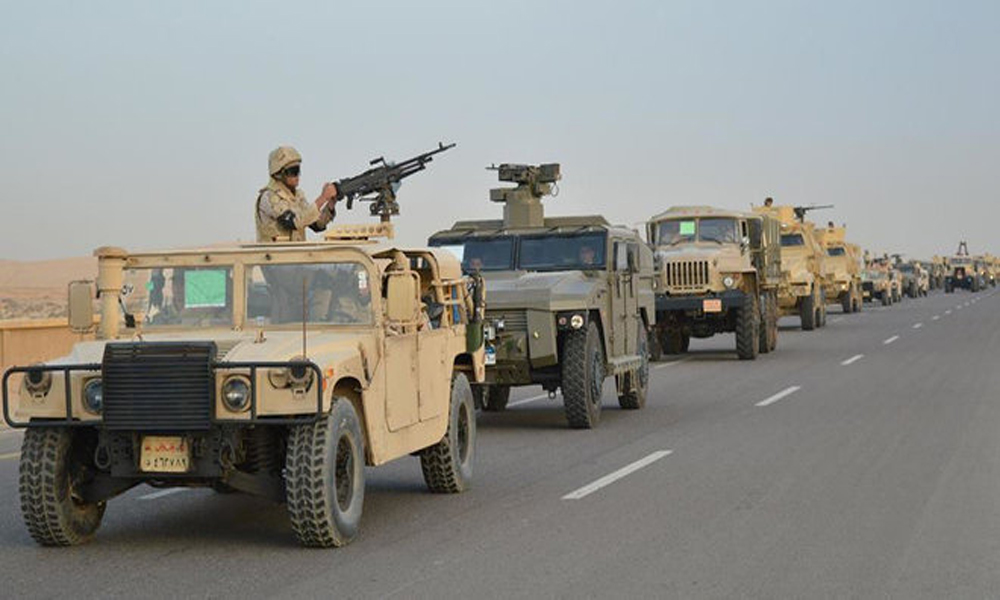 مصر:سینائی میں فوج کی کارروائی، چھتیس دہشت گرد ہلاک