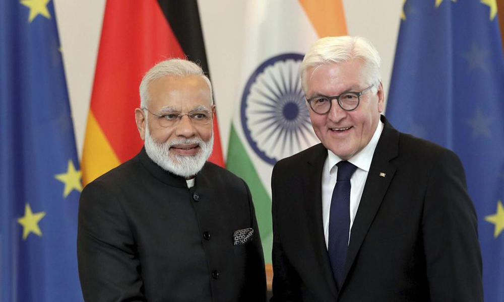 جرمن صدرکل بھارت کے پانچ روزہ دورے پر پہنچیں گے
