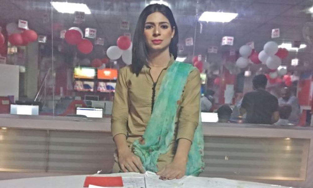 پاکستان کی پہلی خواجہ سرا نیوز کاسٹر