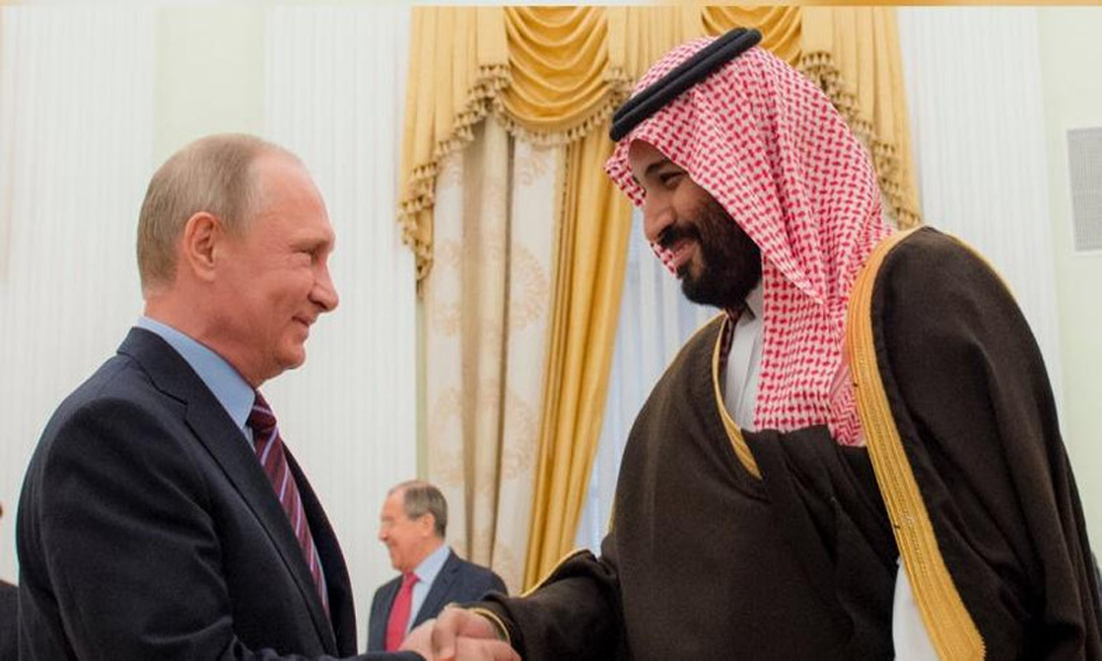 تیل کی پیدوار: سعودی عرب کاروس کے ساتھ تعاون کا عندیہ 