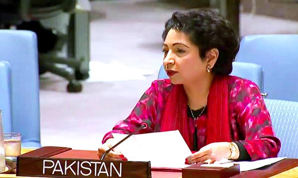 پاکستان مشن اقوام متحدہ میں کشمیریوں کی آوازہے، ملیحہ لودھی