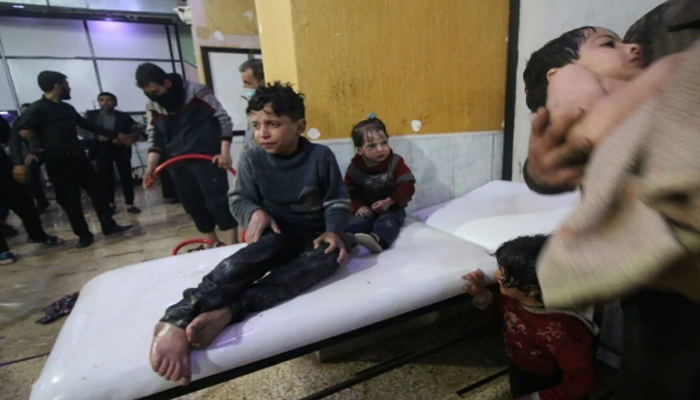  شام:مشرقی غوطہ میںکیمیائی حملے میں70 سے زائد افراد ہلاک