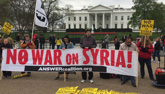 امریکا نے شام پر حملہ کردیا