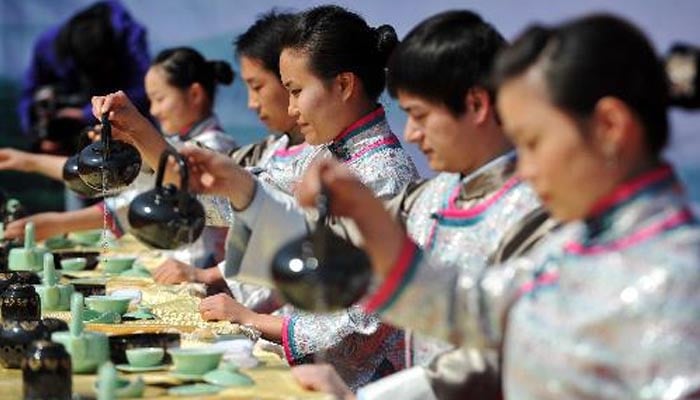 چین میں8ویں سالانہ بین الاقوامی ٹِی کلچر فیسٹیول 