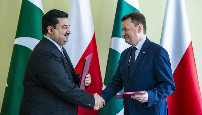  پاکستان اور پولینڈ کے درمیان دفاعی معاہدے پر دستخط