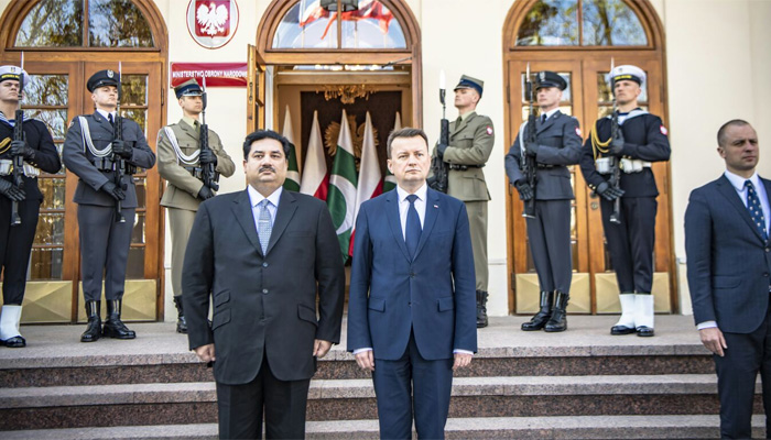  پاکستان اور پولینڈ کے درمیان دفاعی معاہدے پر دستخط