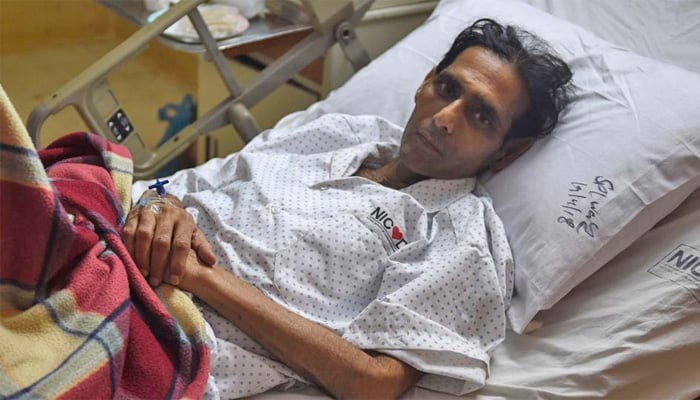 منصور احمد کی علاج کیلئے بھارت سے اپیل 