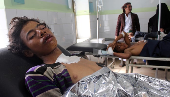 یمن میں اتحادی فورسز کا فضائی حملہ، 33افراد جاں بحق