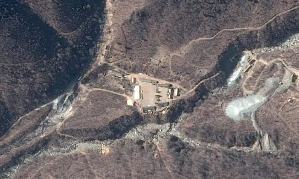 شمالی کوریا کا جوہری مقام جزوی منہدم