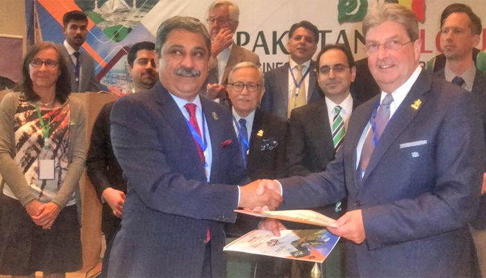 بیلجیئم اور پاکستان میں رابطوں کے ذریعے تجارت میں مزید اضافہ ممکن