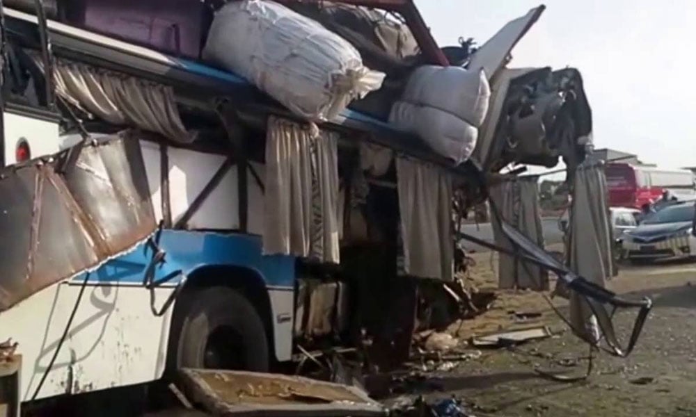 خضدار میں بس کو حادثہ، 5 افراد جاں بحق