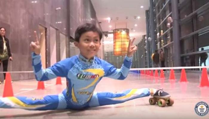 13 سالہ بھارتی بچی کا لمبو اسکیٹنگ کا شاندار مظاہرہ