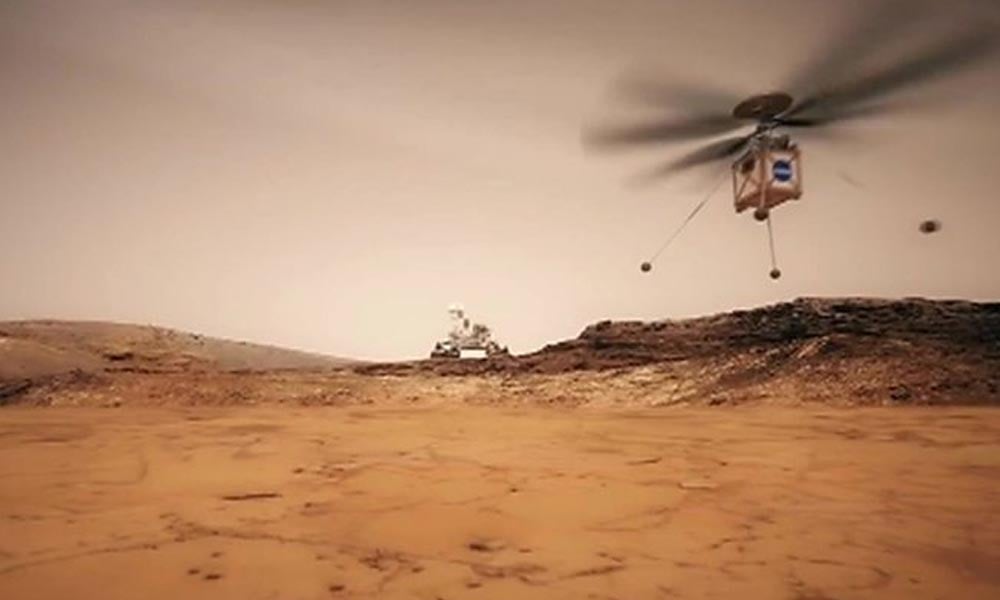ناسا کا مریخ پر ہیلی کاپٹر بھیجنے کا اعلان