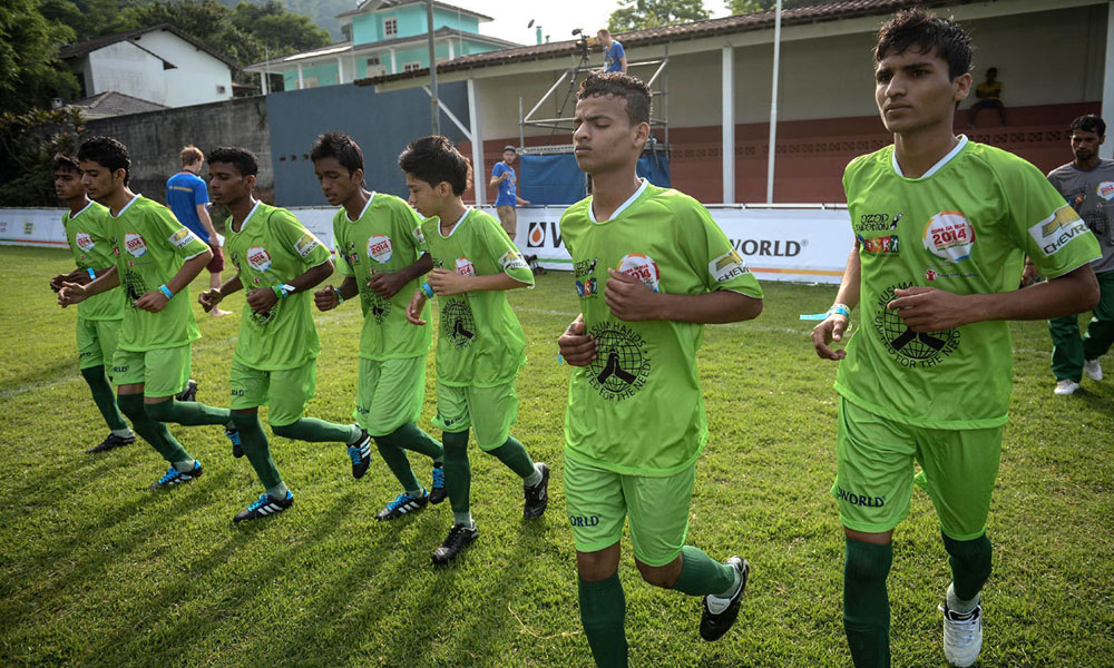 اسٹریٹ چائلڈ فٹبال کا فائنل آج پاکستان اور ازبکستان کے درمیان ہوگا