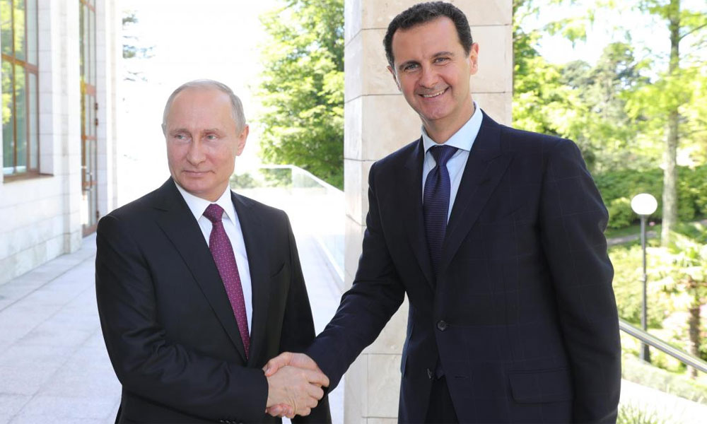 روس کا شام میں سیاسی عمل شروع کرنے کا مطالبہ 