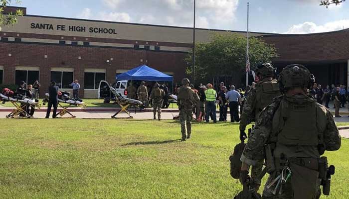 ٹیکساس ، اسکول میں فائرنگ سے8افراد جاں بحق