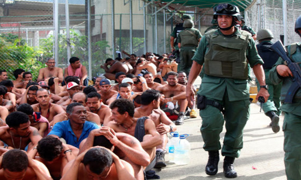 وینزویلا کی جیل میں پھر بغاوت، 11 افراد ہلاک