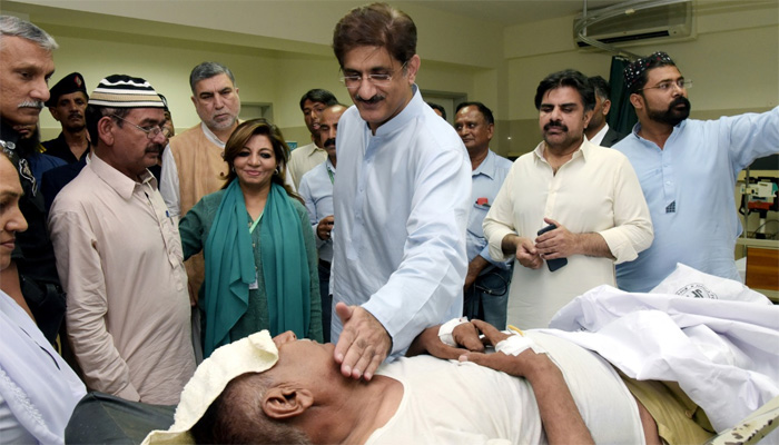 وزیراعلیٰ سندھ کا مختلف علاقوں کا دورہ، ہیٹ اسٹروک سے کوئی موت نہیں ہوئی