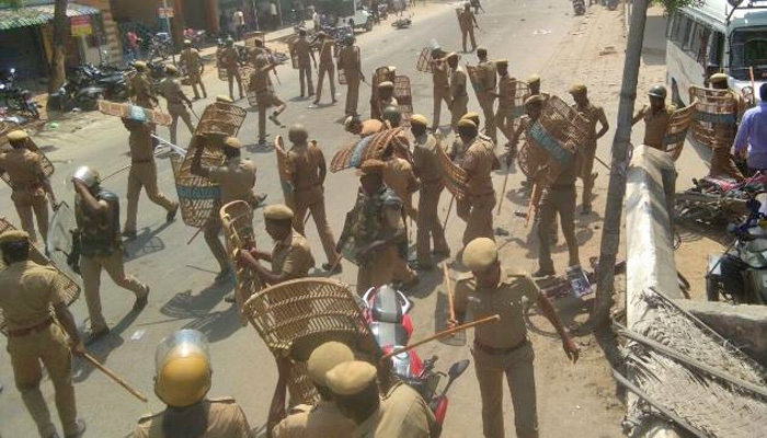 تامل ناڈو، پولیس فائرنگ سے ہلاکتوں کی تعداد 13 ہوگئی