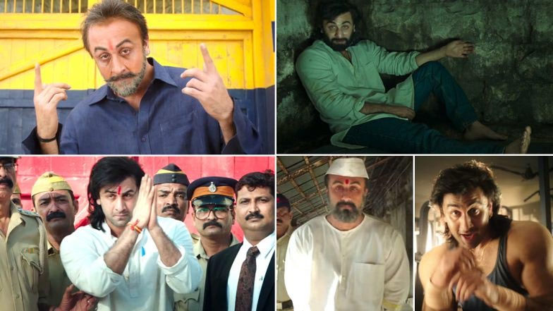 رنبیر کپور کی فلم ’سنجو‘ کا  دلچسپ پوسٹر ریلیز