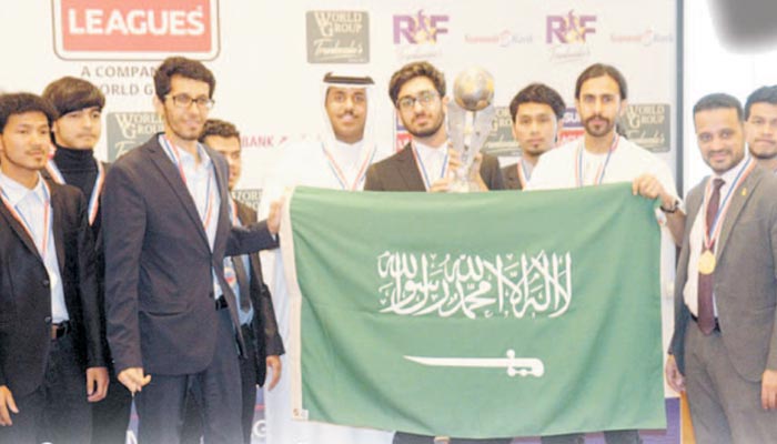سعودی عرب نے لیژر ڈپلومیٹک لیگ فٹ بال چیمپئن شپ جیت لی