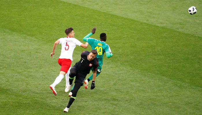 فٹبال ورلڈ کپ میں سینیگال نے پولینڈ کو ہرا دیا