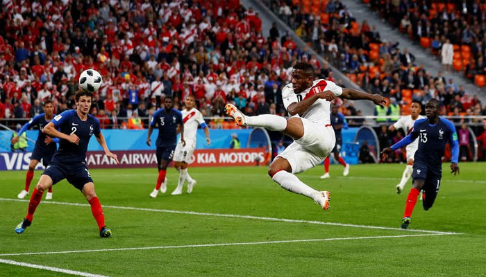 فٹبال ورلڈ کپ میں فرانس کی پیروکو مات